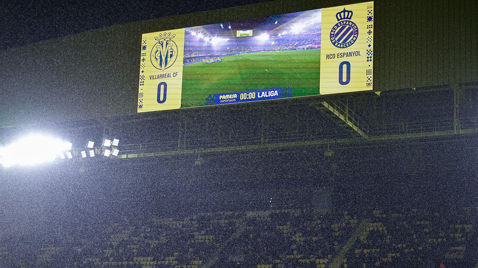 La alerta meteorológica obliga a suspender el Villarreal - Espanyol que cerraba la jornada 26 de LaLiga