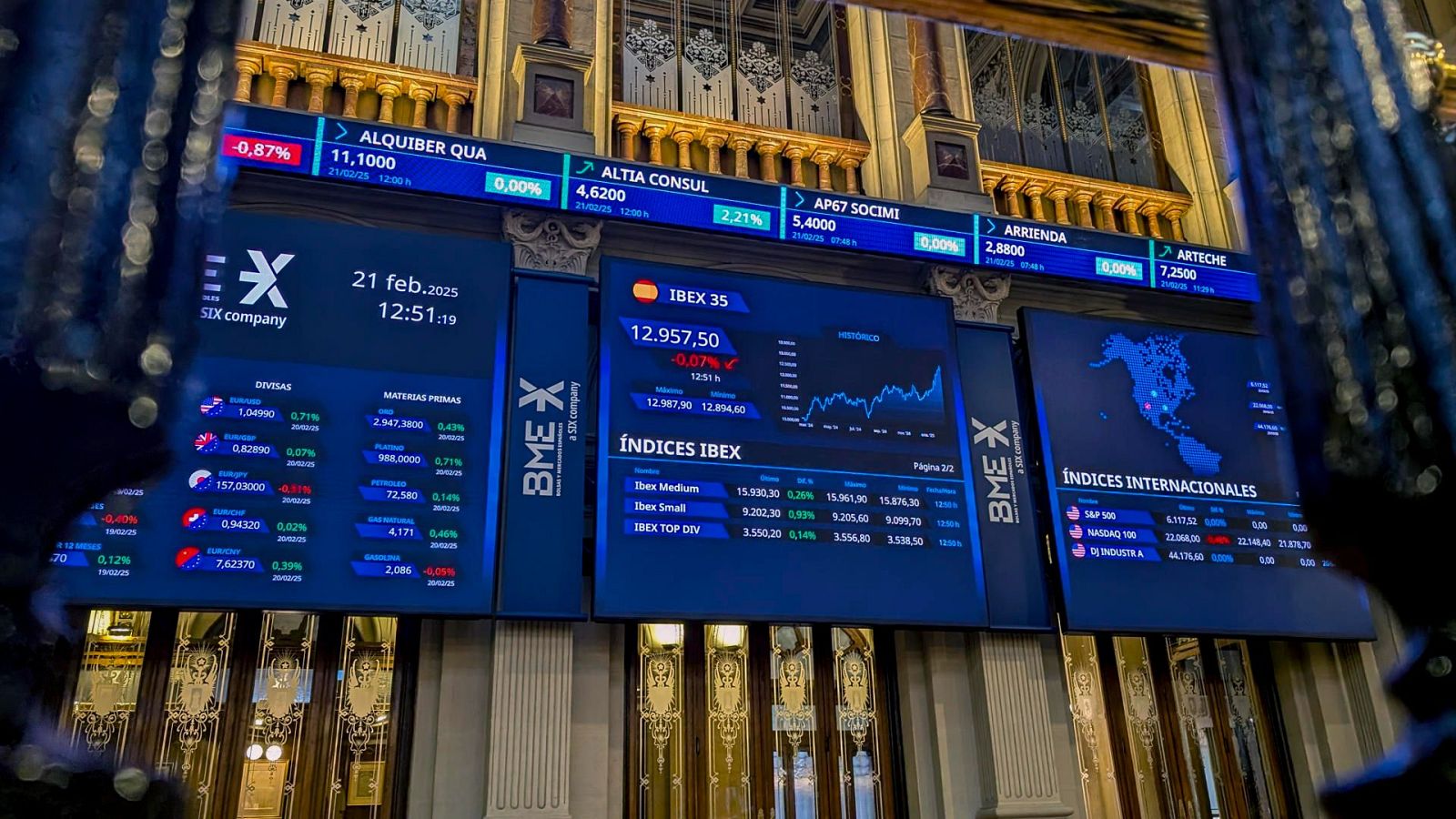 Las bolsas y el crudo reaccionan a la baja a la guerra comercial mientras euro y oro suben