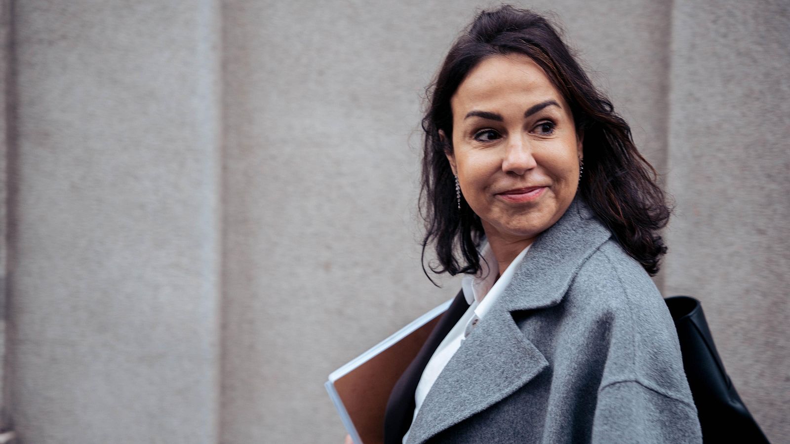 La expresidenta de ADIF, Isabel Pardo de Vera, a su llegada a declarar al Tribunal Supremo por el ‘caso Koldo’