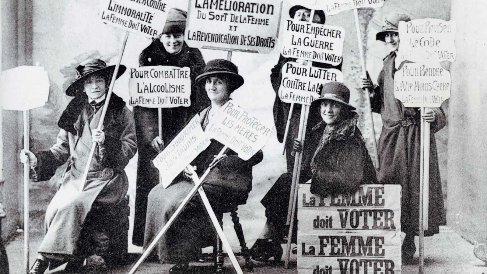 Movimiento sufragista en Francia