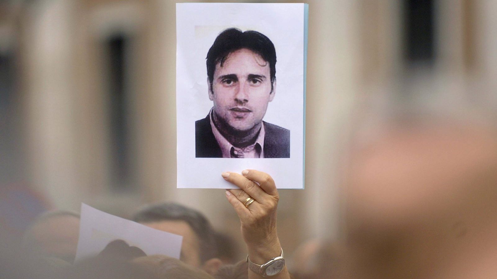 Una concentración por el aniversario del asesinato del concejal del PP, Miguel Ángel Blanco