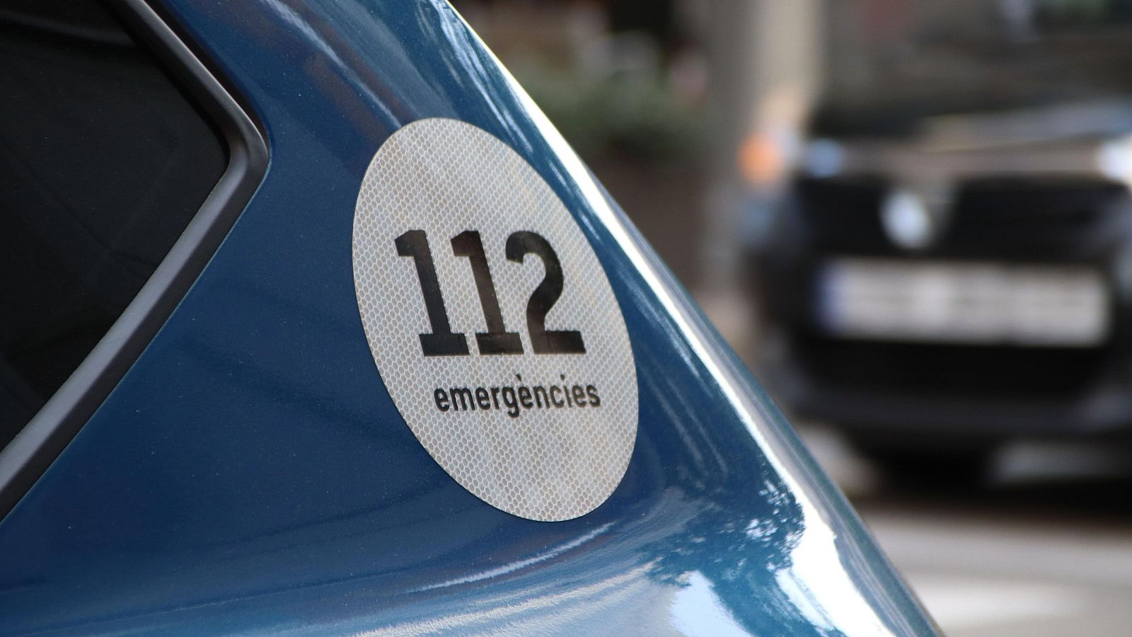 Cotxe dels Mossos amb el 112 visible | ACN