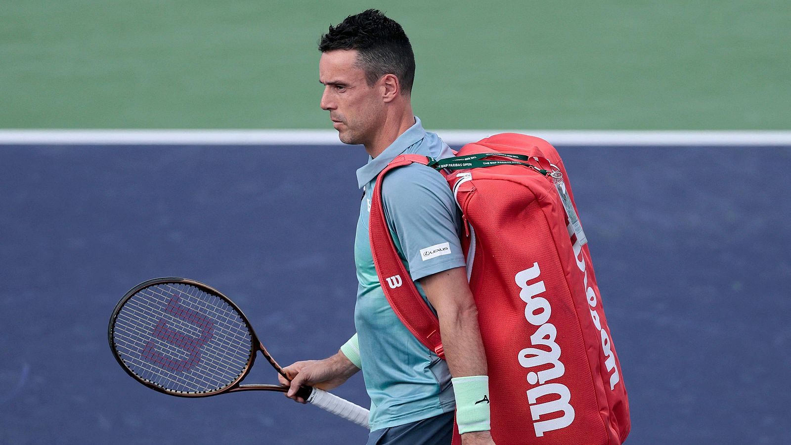 Roberto Bautista se despide de Indian Wells a las primeras de cambio.