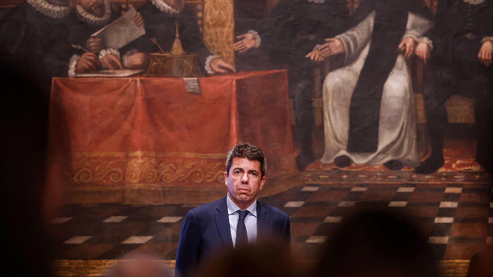 El presidente de la Generalitat Valenciana, Carlos Mazón