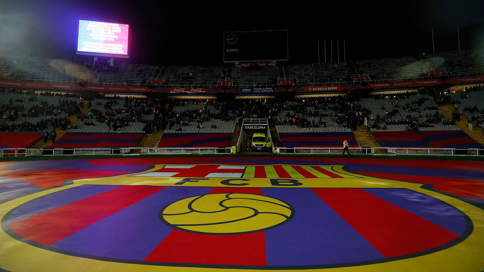 Suspenden el Barça-Osasuna por la muerte del doctor Carles Miñarro.