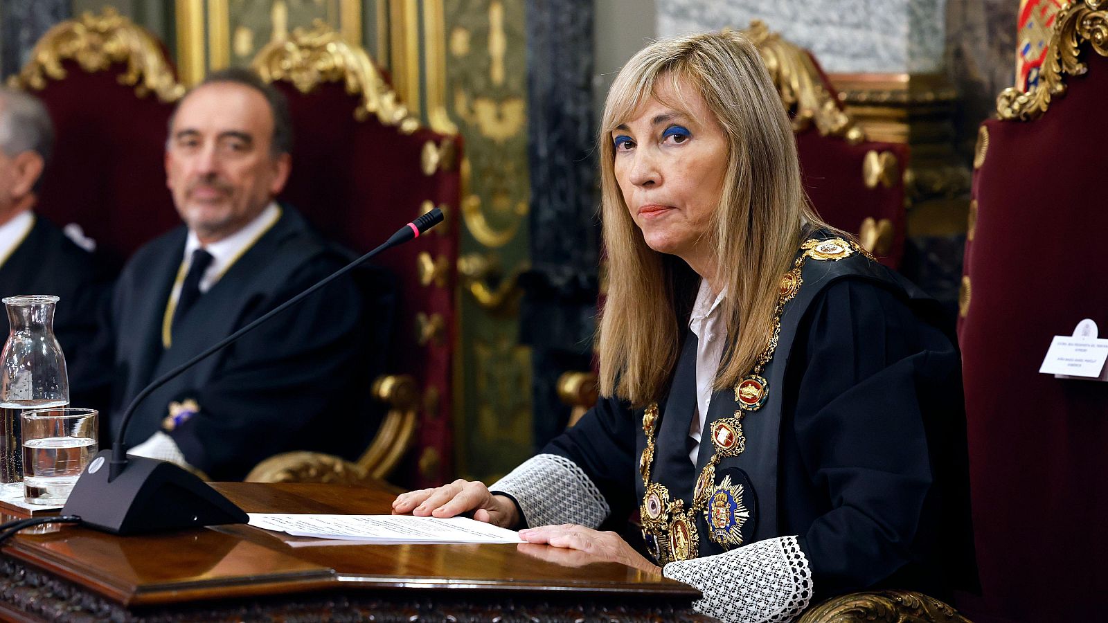 La presidenta del Tribunal Supremo y del Consejo General del Poder Judicial, Isabel Perelló
