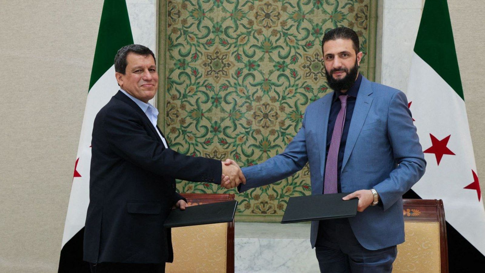 Siria firma un acuerdo para integrar a las Fuerzas Democráticas Sirias en el Estado