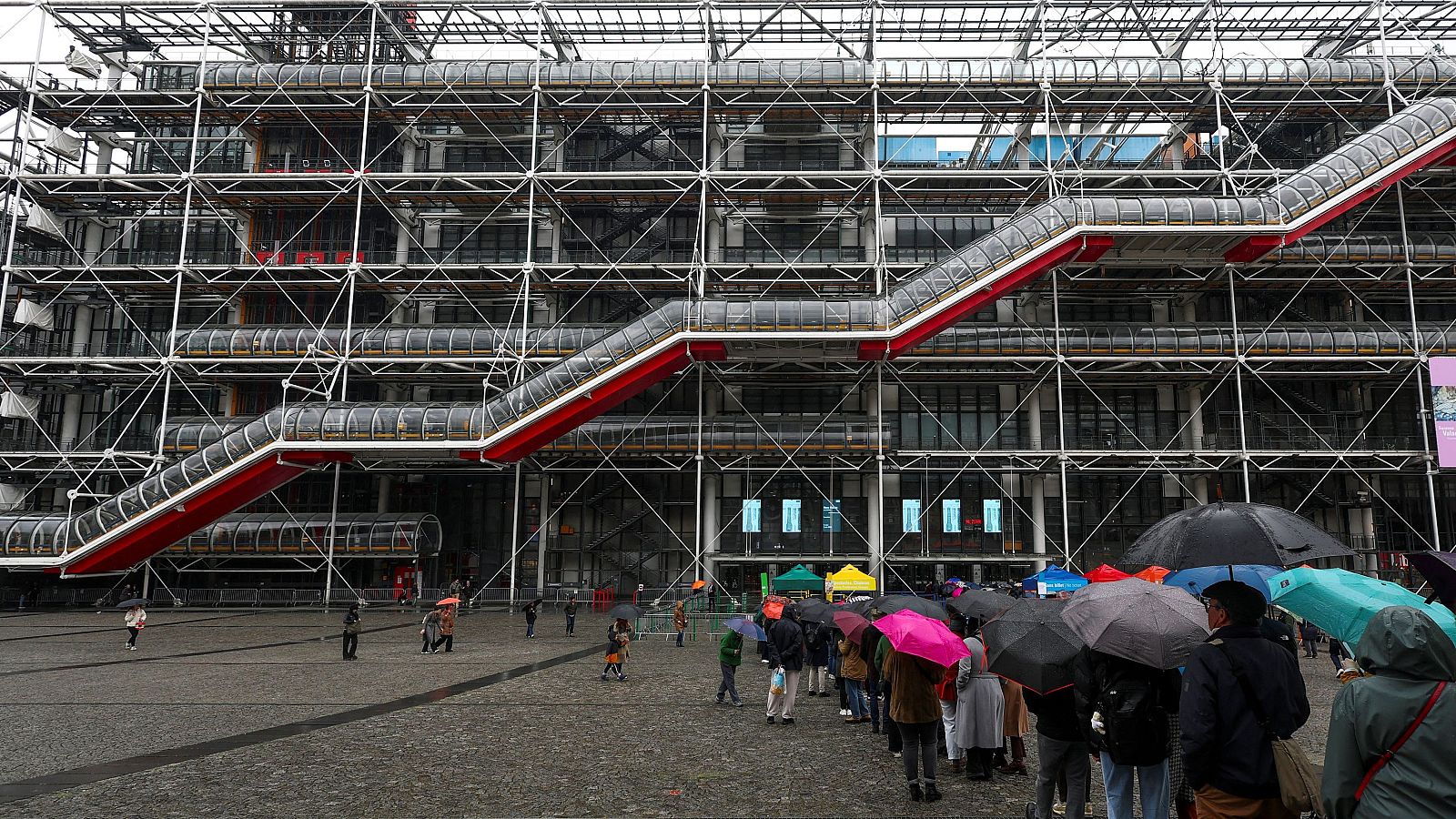 El Centro Pompidou de París cierra sus puertas el lunes durante cinco años