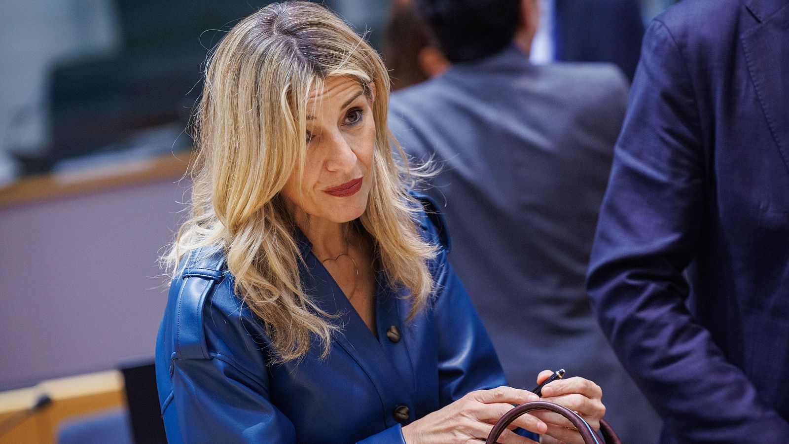 La vicepresidenta Yolanda Díaz