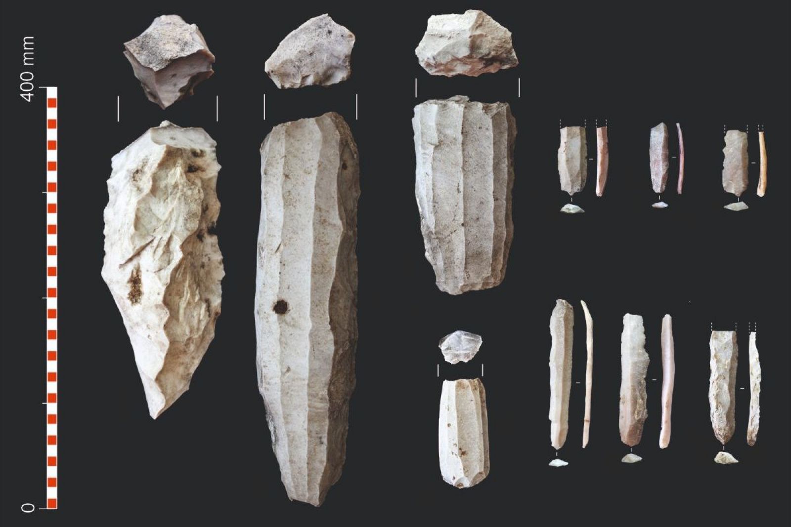 Descubren un yacimiento de 5.000 años de antigüedad donde se elaboraban cuchillos de sílex