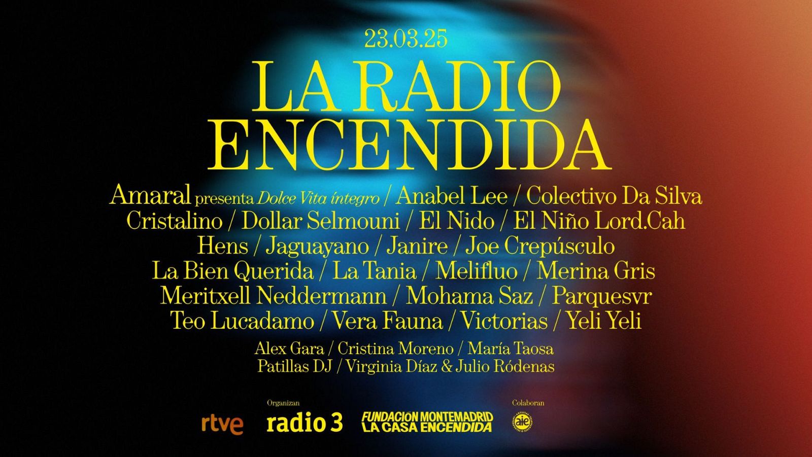 Cartel de La Radio Encendida 2025