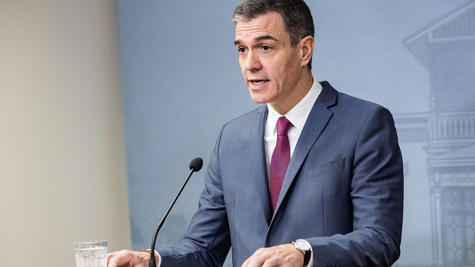 El presidente del Gobierno, Pedro Sánchez, en una imagen este miércoles en Finlandia