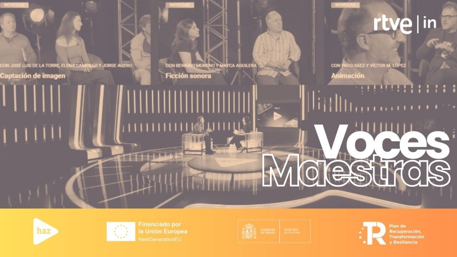 'Voces Maestras', de RTVE Instituto