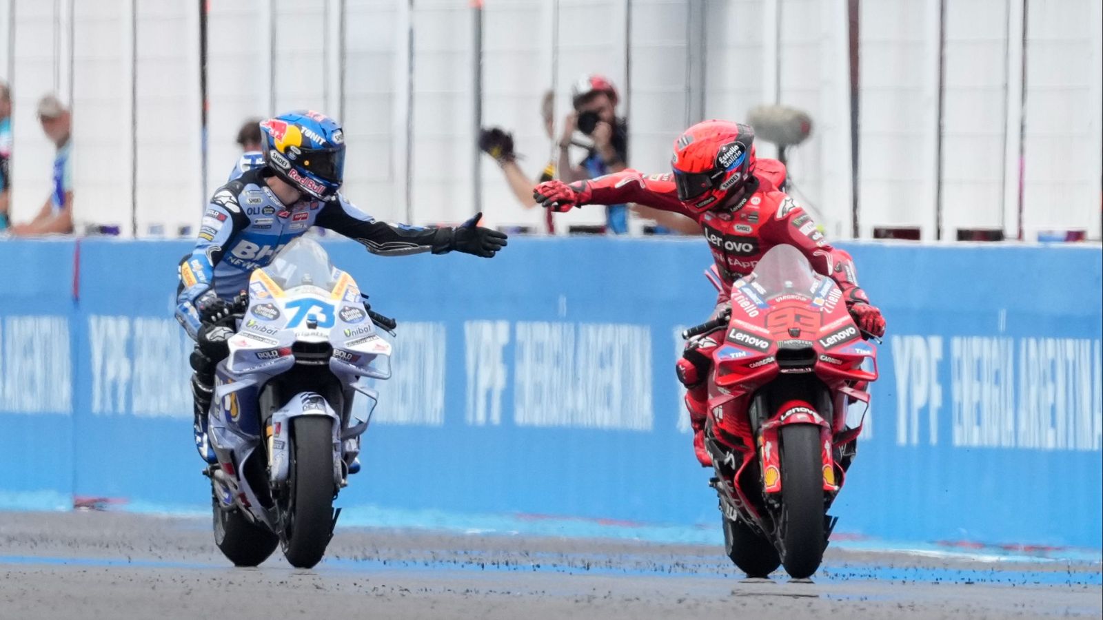 Carrera final GP Argentina MotoGP: gana Marc en otro doblete de los Márquez