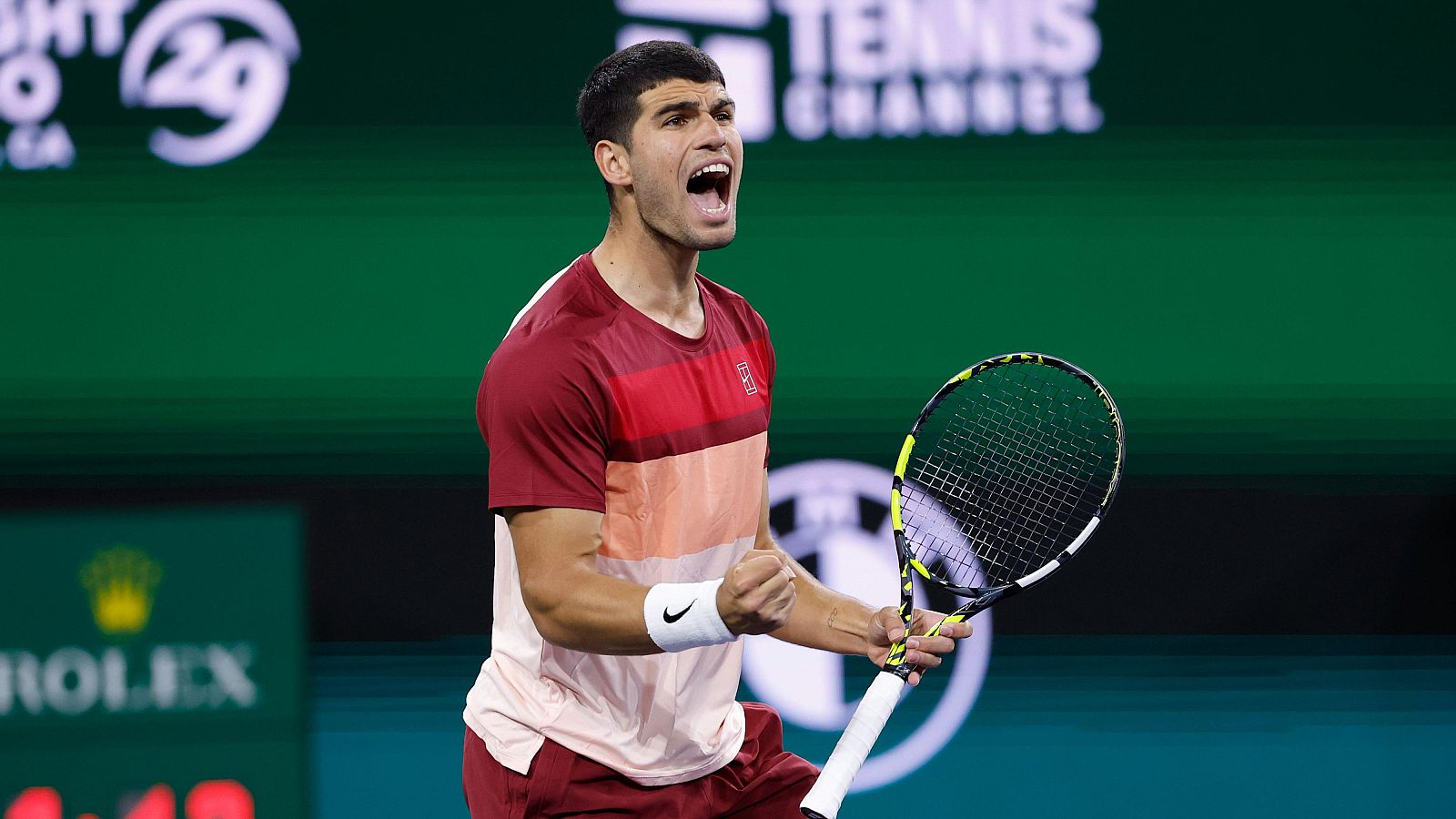 Carlos Alcaraz alcanza su cuarta semifinal consecutiva en Indian Wells