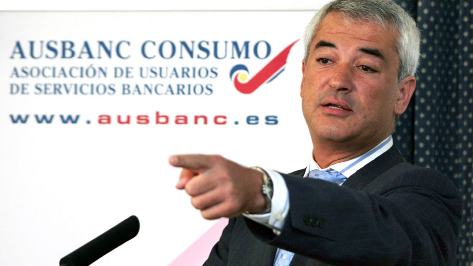 El presidente de Ausbanc, Luis Pineda, en una imagen de archivo