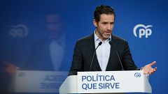 El PP dice que no renuncia a "ninguno" de sus principios tras pactar con Vox en Valencia y el Gobierno habla de "vergüenza"