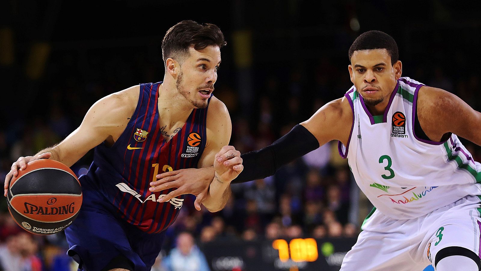 Unicaja asalta el Palau y vence al Barça