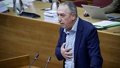 Baldoví (Compromís) critica el pacto presupuestario de Mazón con Vox: "Vende su alma con tal de seguir aforado"