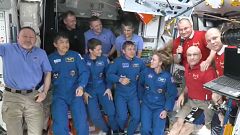 Los dos astronautas de la NASA atrapados en la EEI ya están camino a la Tierra tras una misión prolongada nueve meses