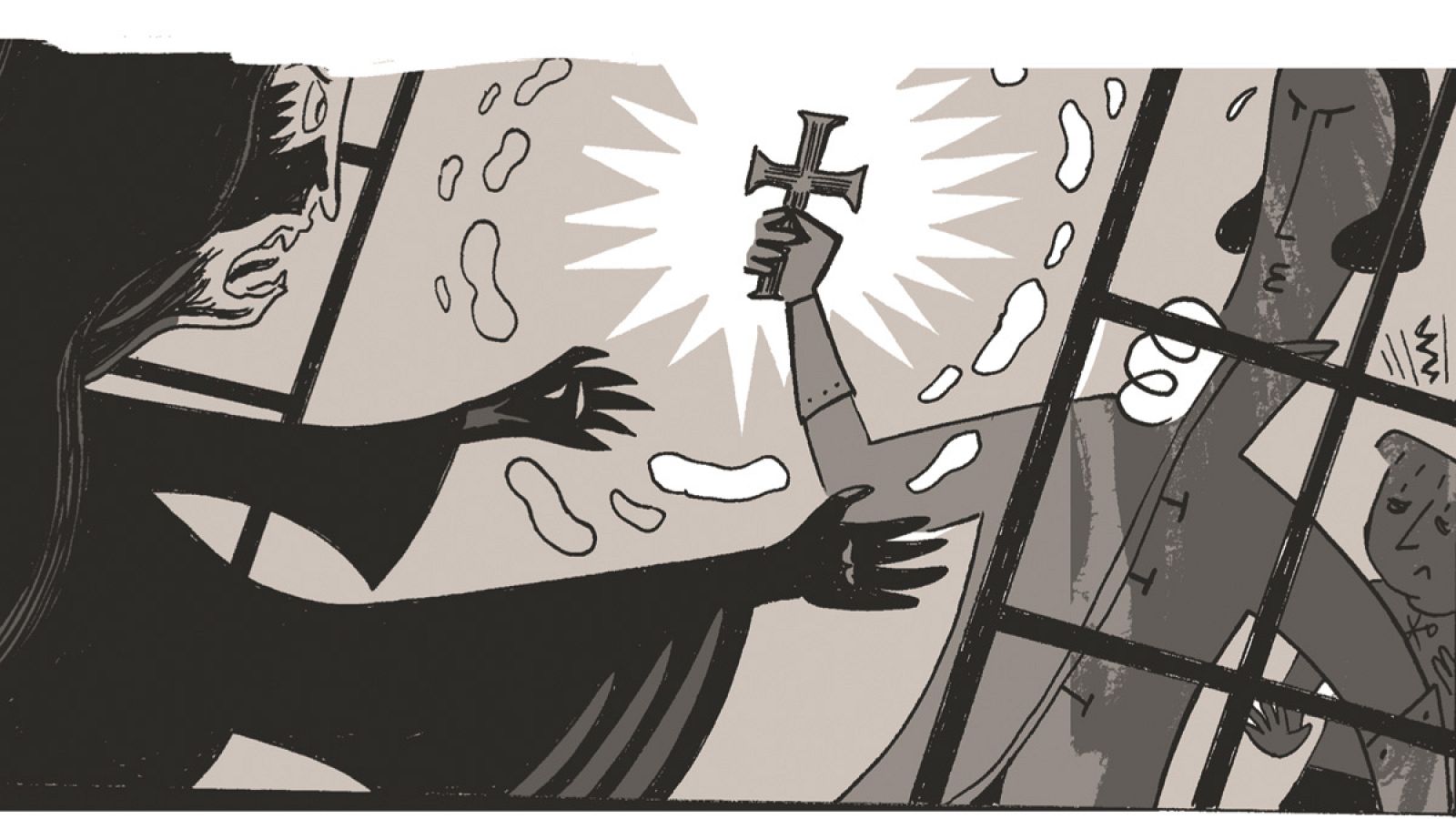 Viñeta de 'Yo fuí guía en el infierno'