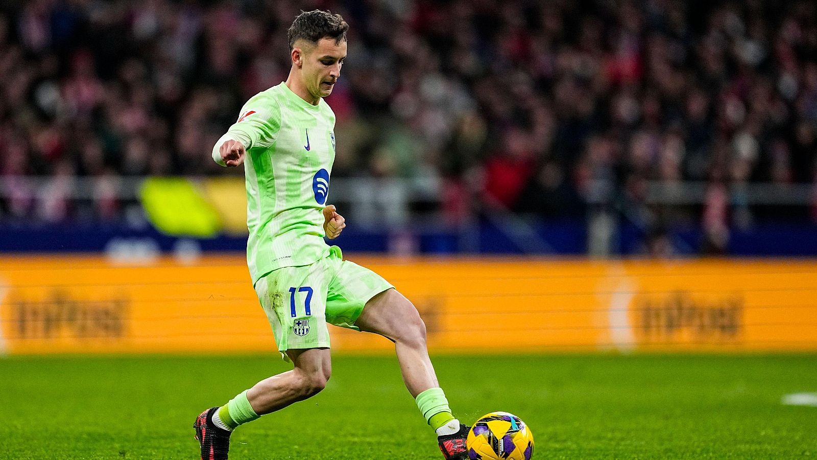 Marc Casadó sufre una rotura parcial del ligamento de su rodilla derecha