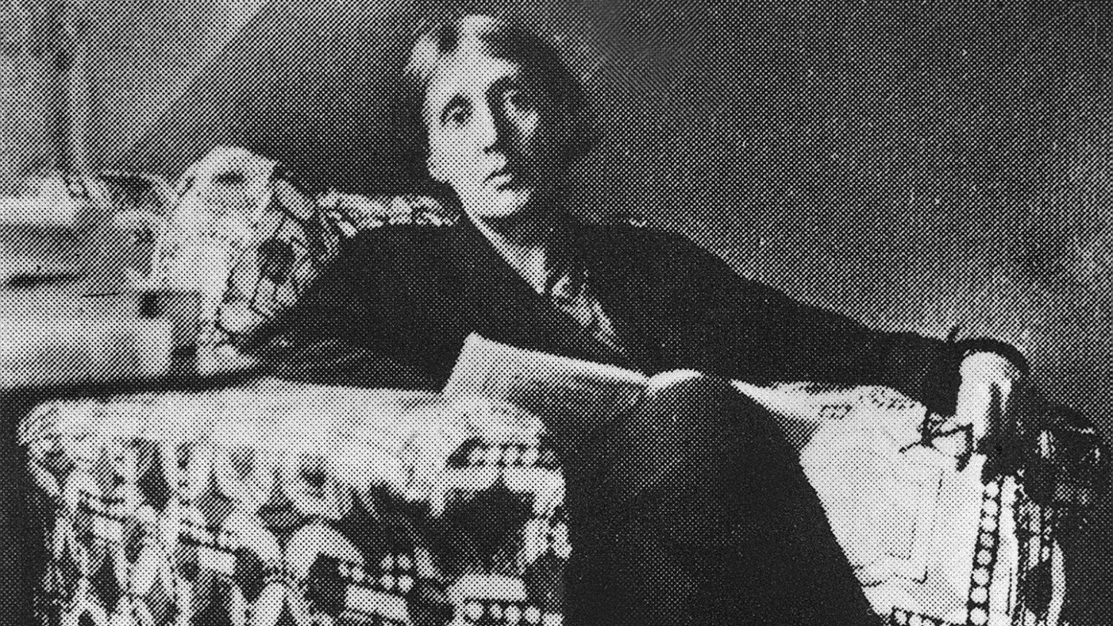 Retrato de la escritora británica Virginia Woolf.
