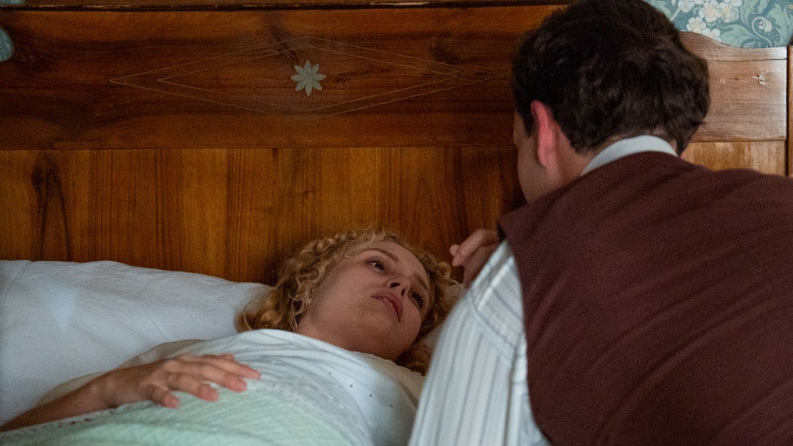 Jana y Curro, en un momento de leve mejoría de la joven