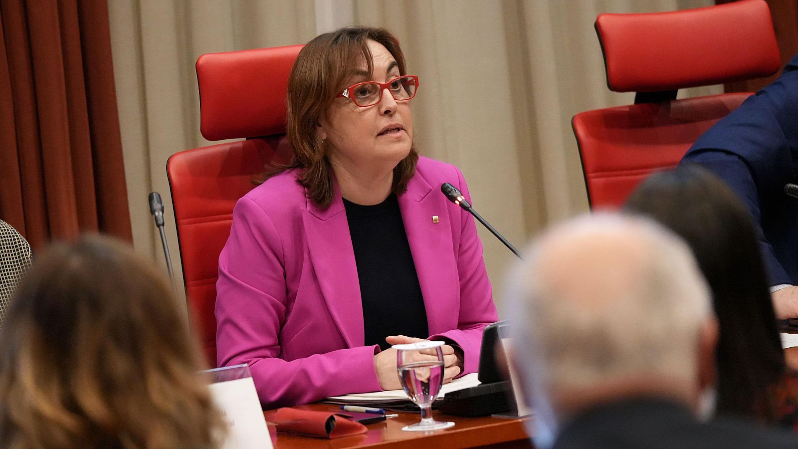 Compareixença de la consellera de Territori, Sílvia Paneque, al Parlament per parlar de Rodalies