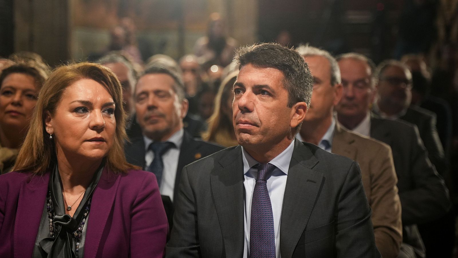 Carlos Mazón en el acto de presentación del Plan de Recuperación Valenciano