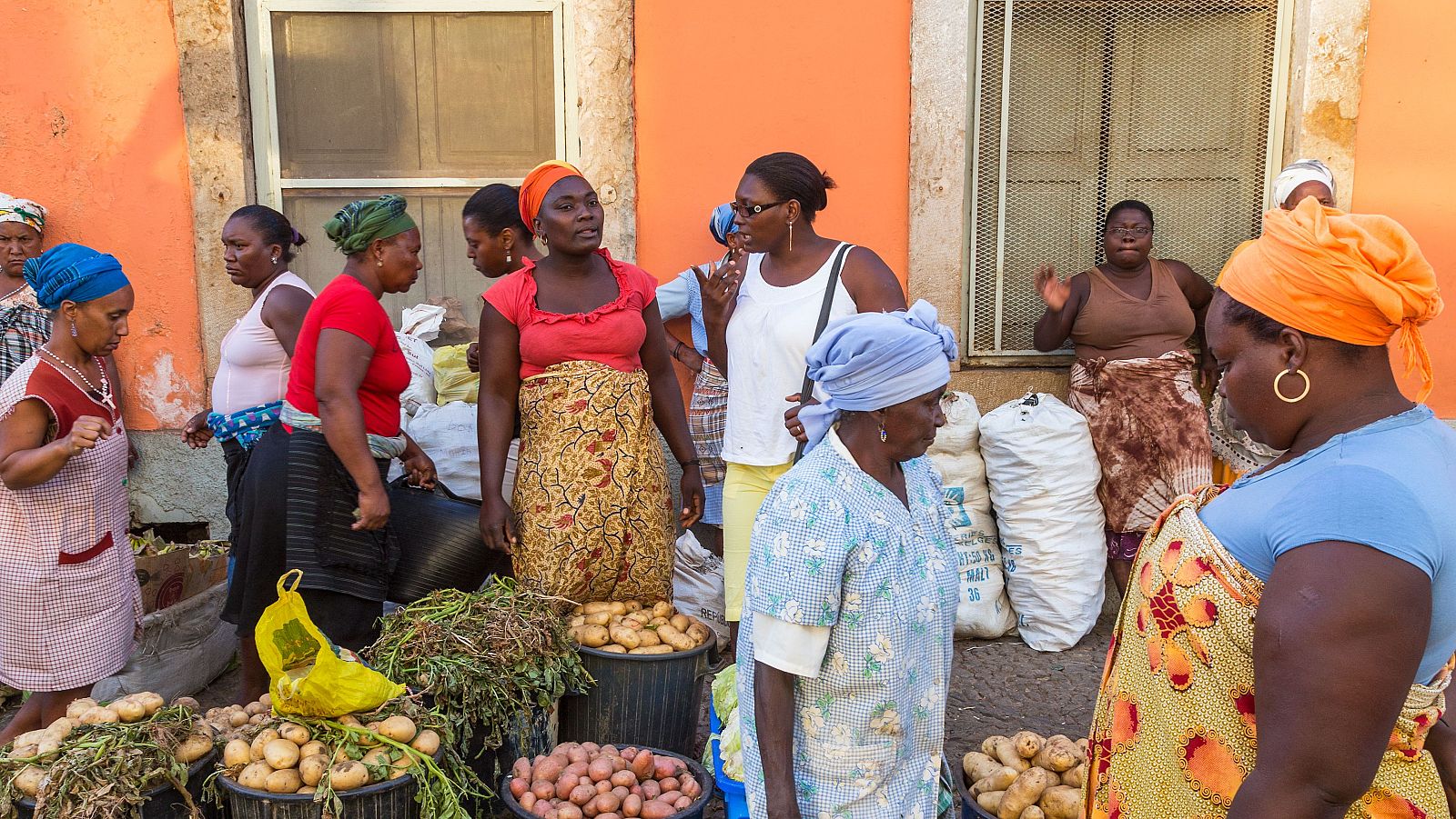 Mercado de Praia, Isla de Santiago, Cabo Verde