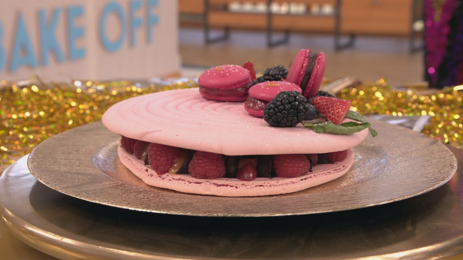 El macaron de Mario Marzo en 'Bake Off'