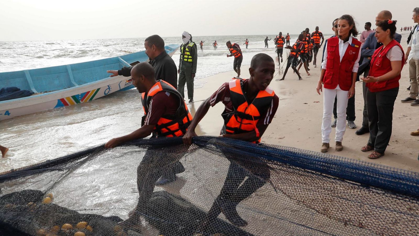 La reina Letizia en Mauritania