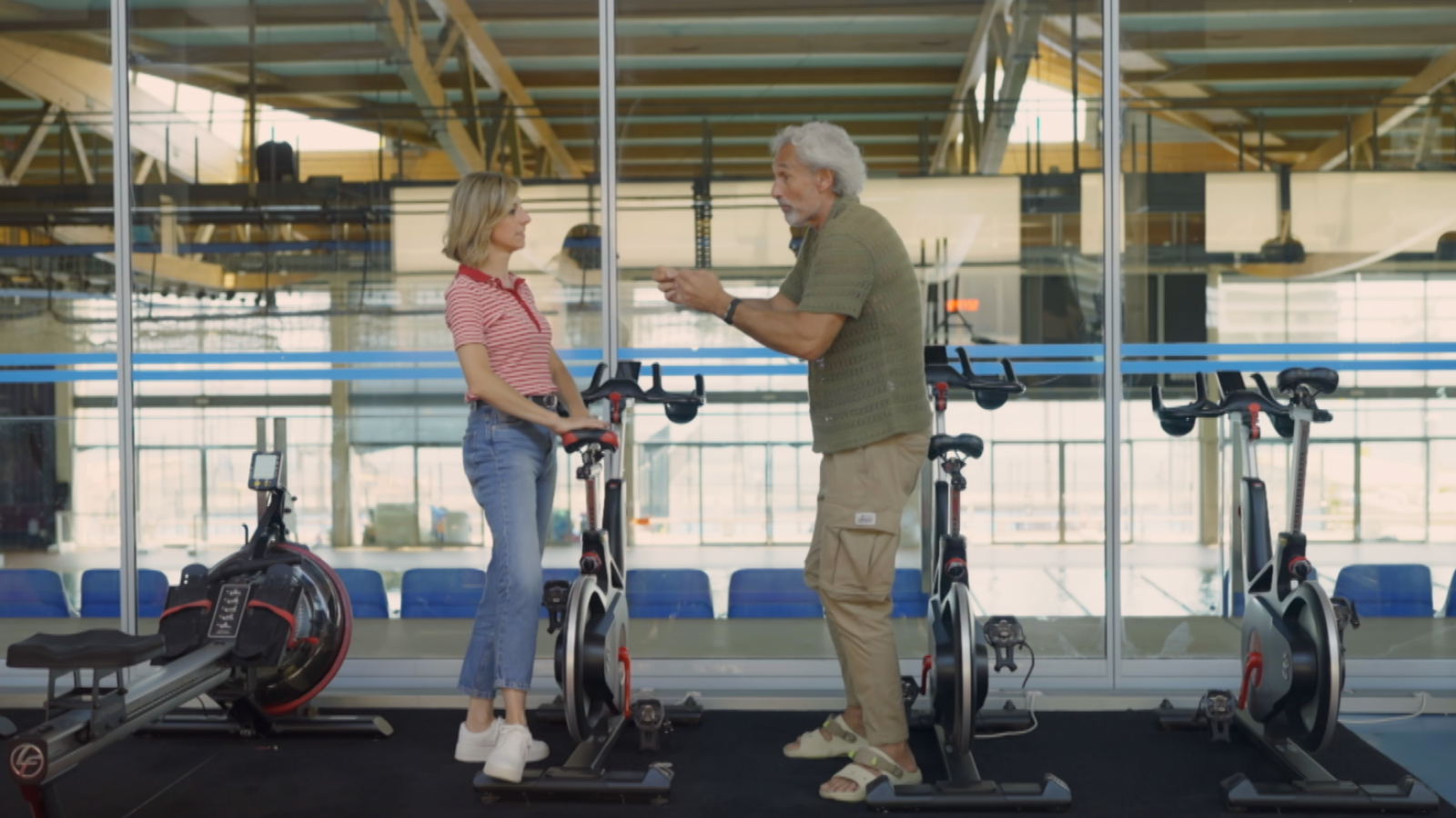 Ana Boadas amb el terapeuta Antonio Jorge Larruy, a 'Mapes mentals'