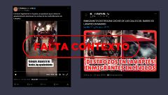 No son disturbios actuales en el barrio madrileño de Lavapiés, es un vídeo de 2018