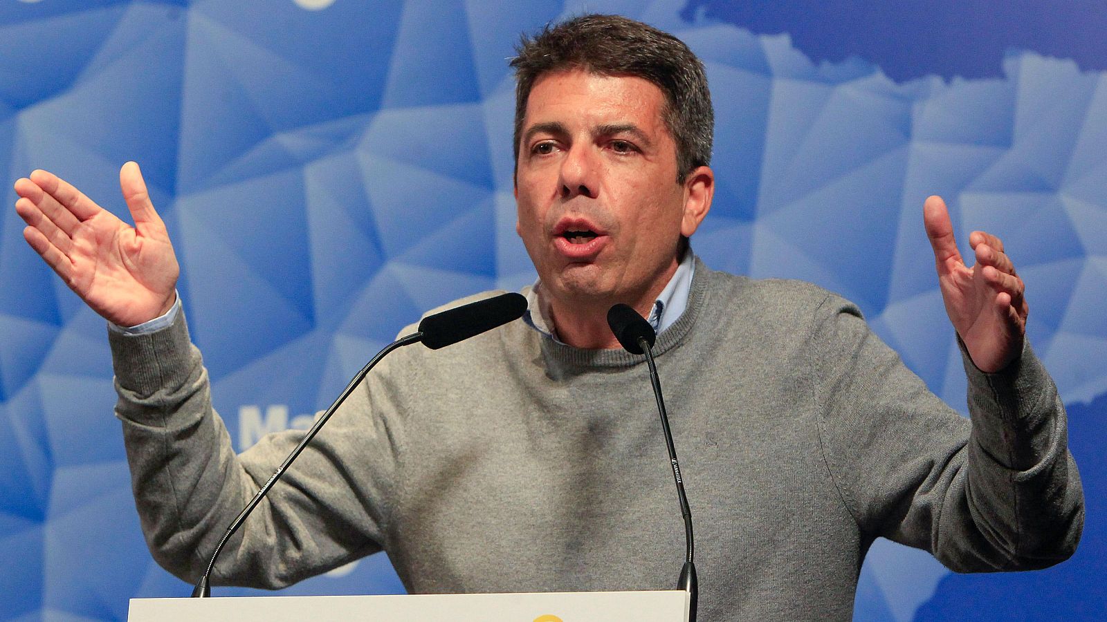 El president de la Generalitat Valenciana, Carlos Mazón, interviene en el acto 'Más España, más Europa. Políticas de Vivienda'