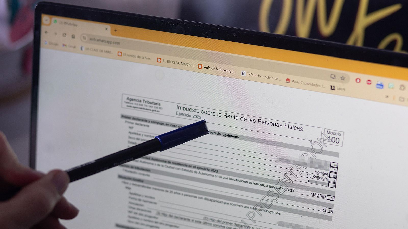 ¿Cómo obtener el número de referencia para hacer la declaración de la renta 2024?