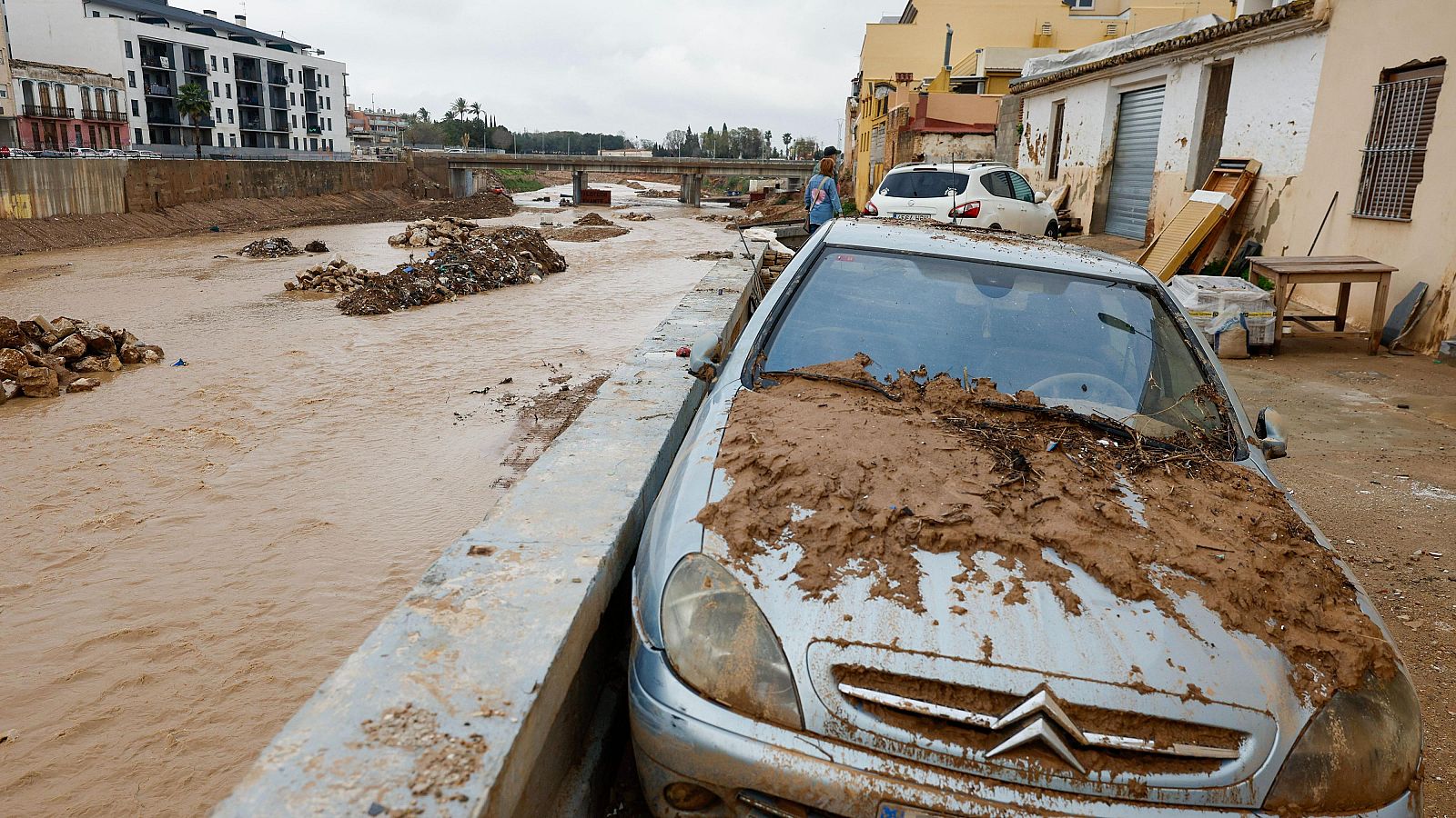 Vista de los destrozos ocasionados por la dana del pasado 29 de octubre