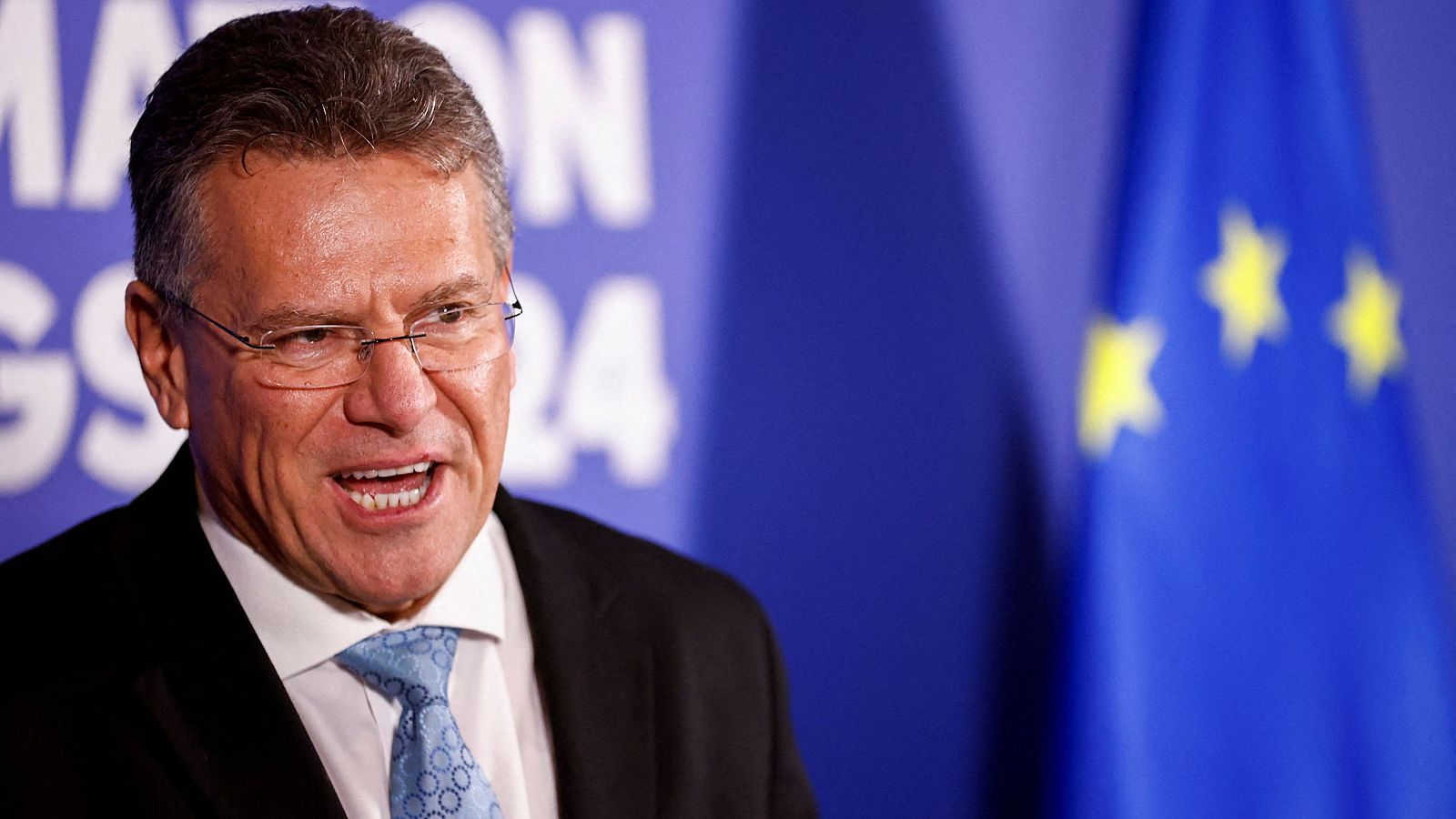 El comisario de Comercio de la Unión Europea, Maros Sefcovic