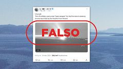 No es un ataque "con arma láser" de Estados Unidos contra drones hutíes, es un vídeo creado con IA