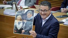 Bronca en Les Corts después de que un diputado del PP llame "caniche de Gandía" a Morant y "ratonera" a Bernabé