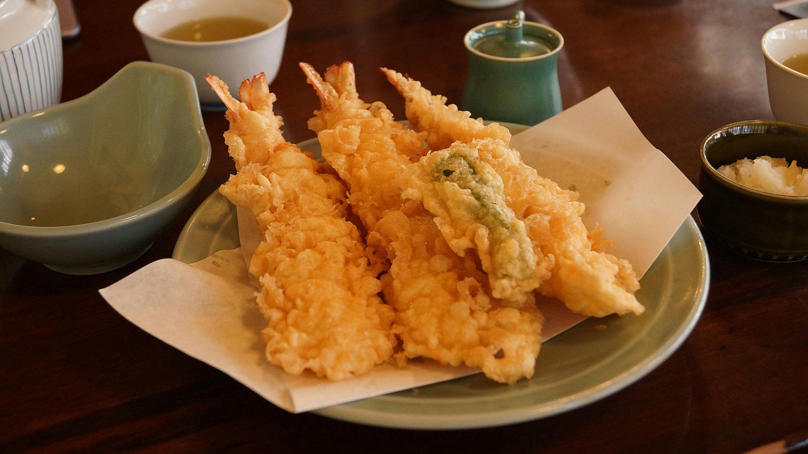 Crujiente y ligera: la tempura, un clásico de la cocina japonesa.