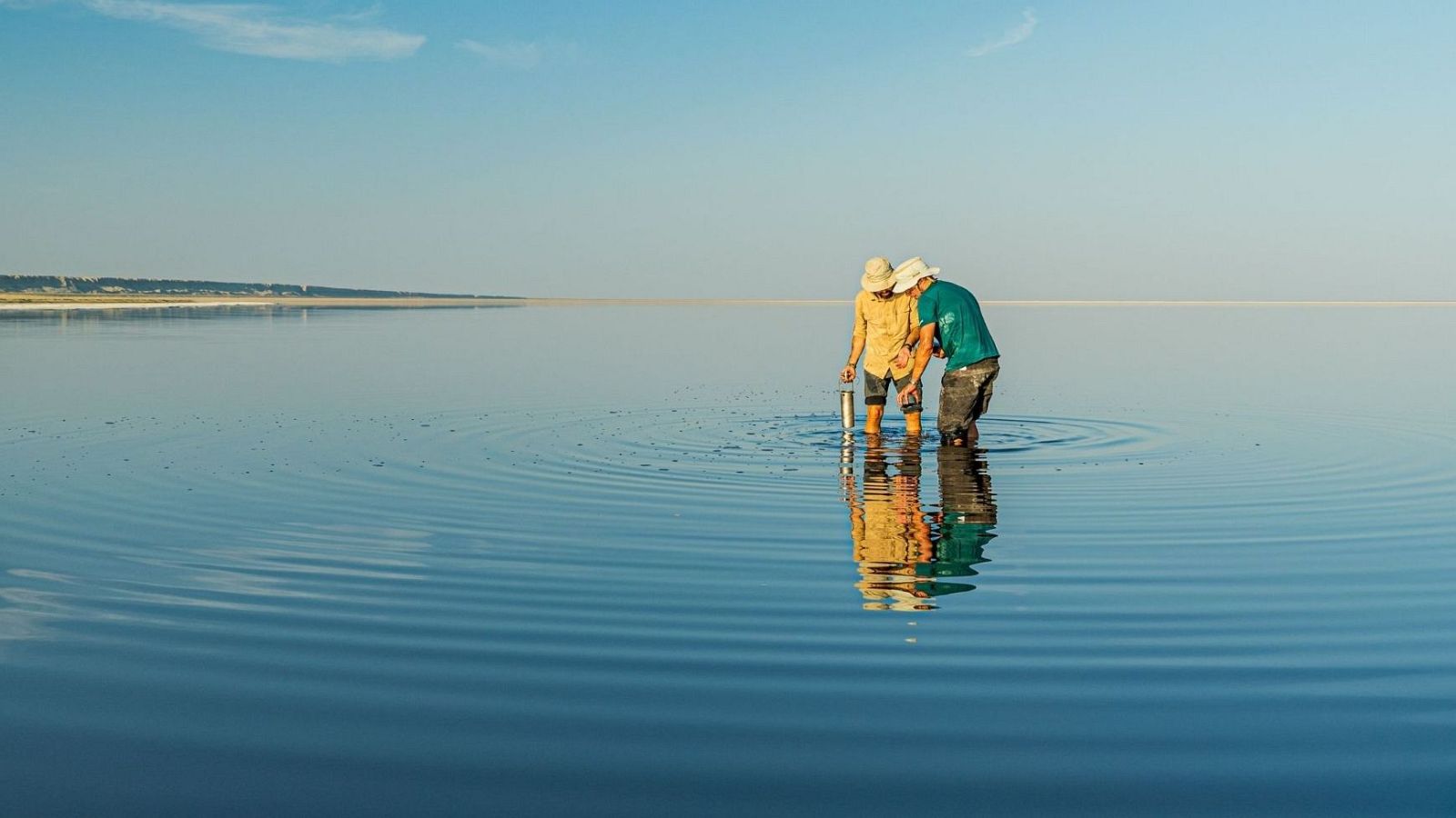Memorias de un mar: los investigadores recogen muestras