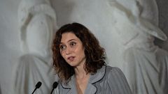 Ayuso niega que banalice el fraude fiscal pero alude a una "pelea ideológica" de Sánchez contra ella