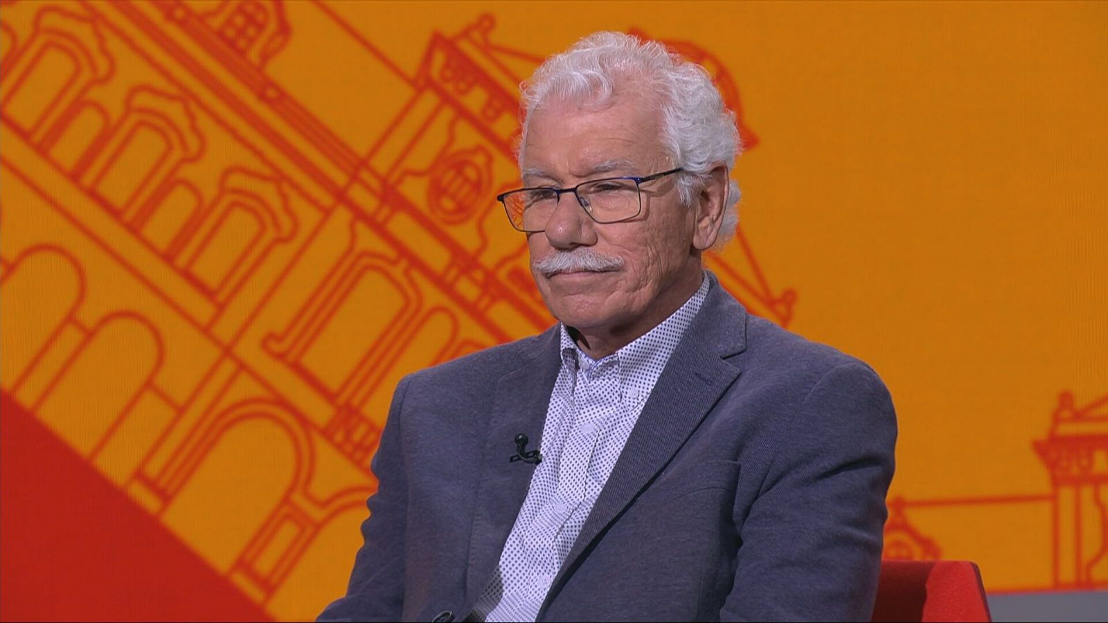 Joan Vila al programa presentat i dirigit per Lluís Falgàs 'Aqui parlem'