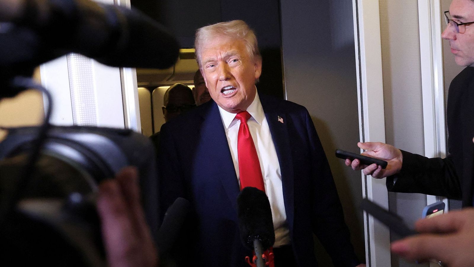 El presidente estadounidense, Donald Trump