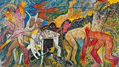 Un cuadro clave de Barceló y un bodegón de Almodóvar, entre la 'Pintura liberada' del Thyssen de Málaga