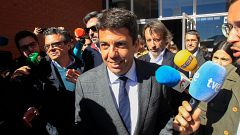 Mazón muestra "mucho respeto" a los participantes en la sexta manifestación por la dana