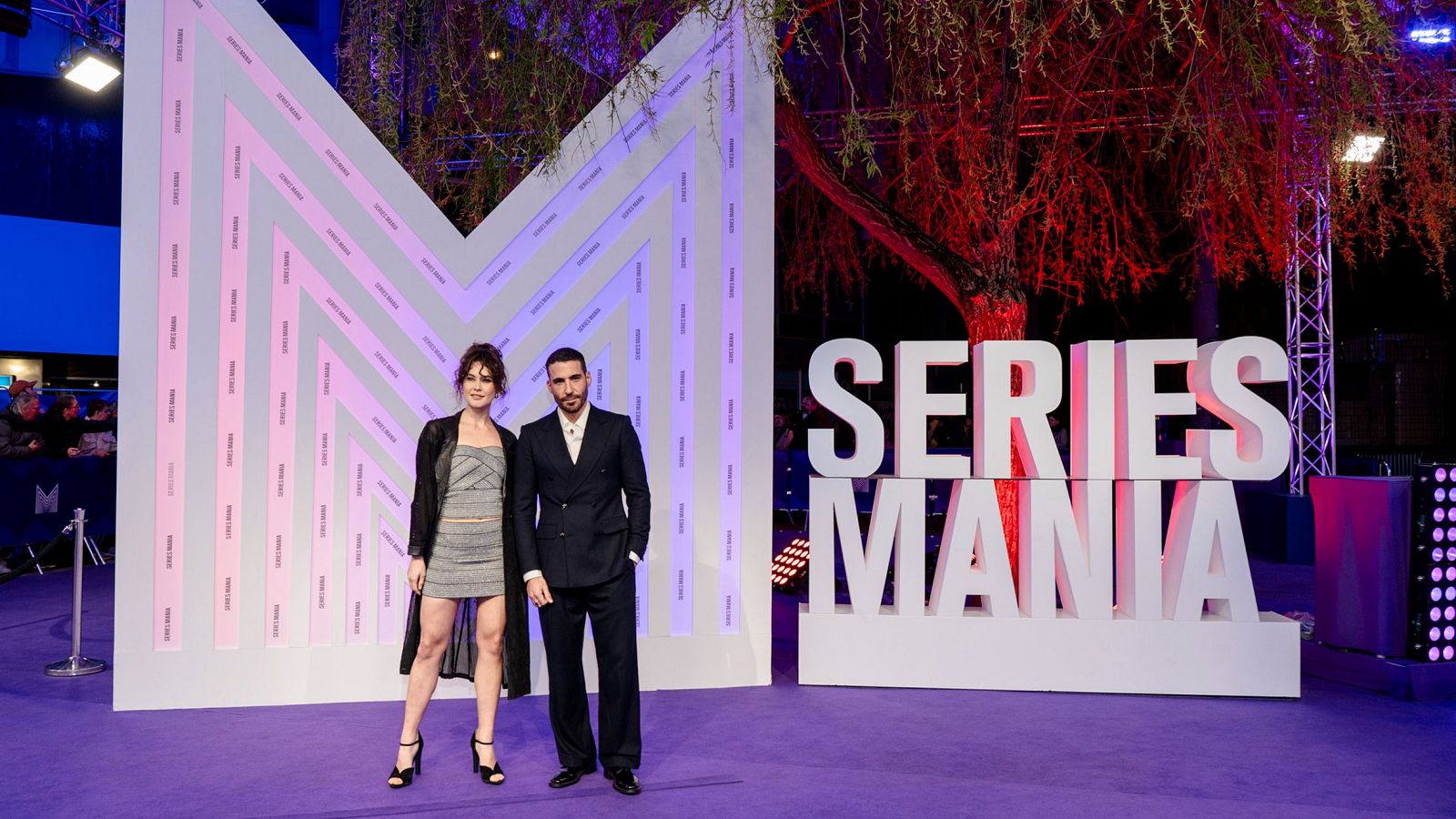 Katia Fellin y Miguel Ángel Silvestre