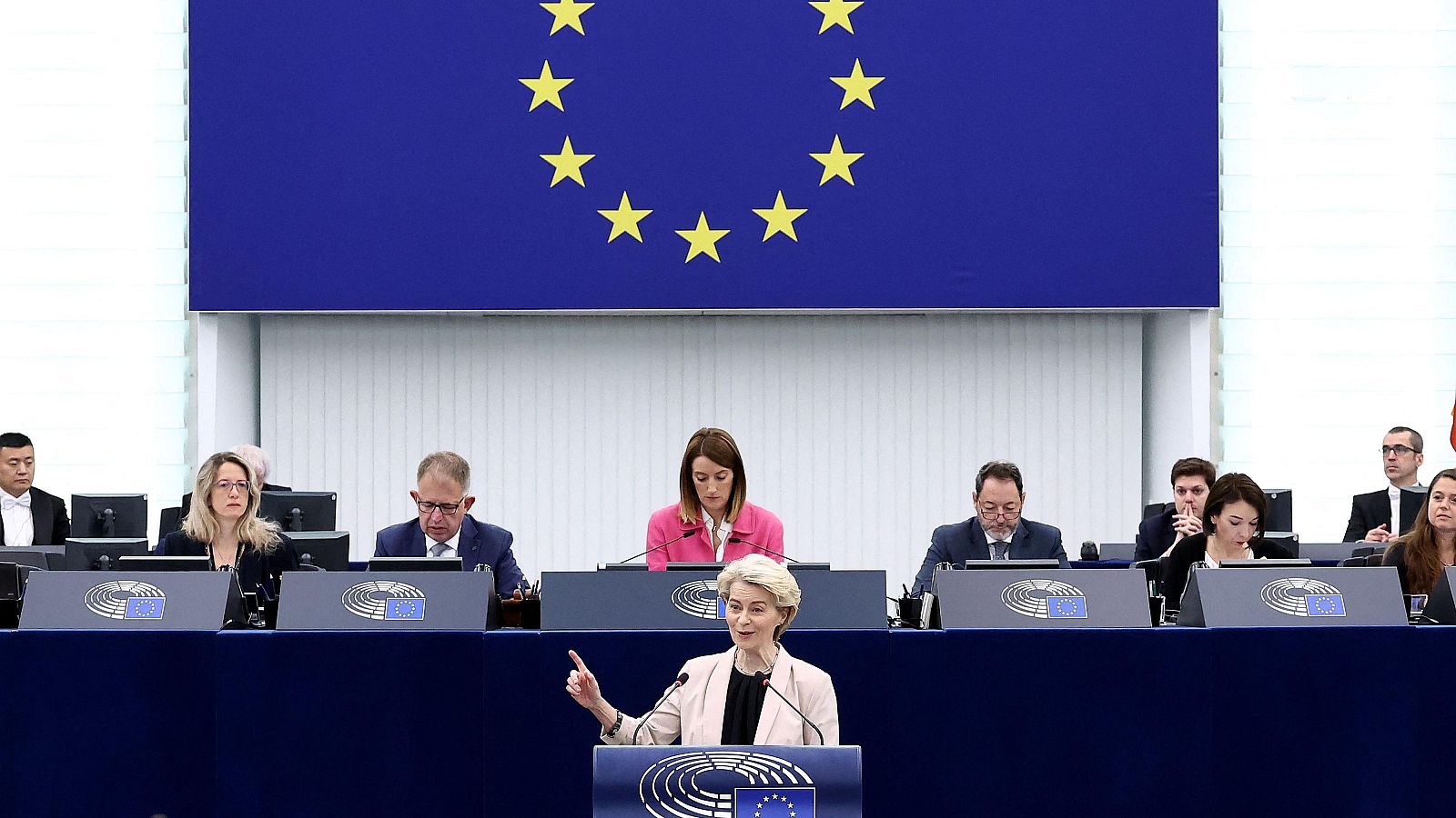 Von der Leyen advierte de que la UE tiene un plan "sólido" para responder a los aranceles de Trump